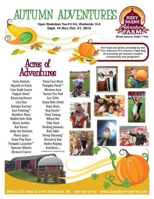 2013 Autumn Adventure Flyer