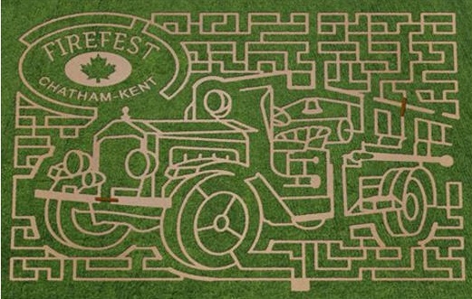 imaze corn maze, 2016 design
